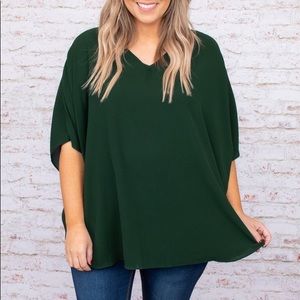 Chic Soul dolman sleeve tunic blouse